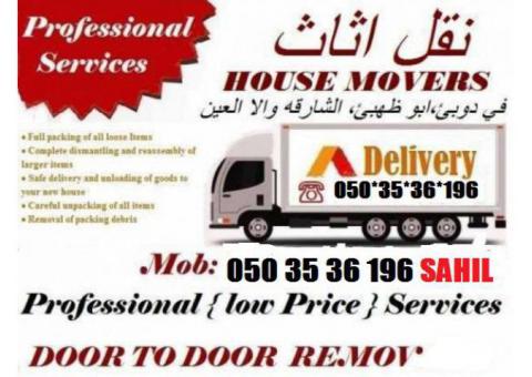 0503536196 Al Ruwais House Villa Movers Packers in Abu DHabi Ruwais