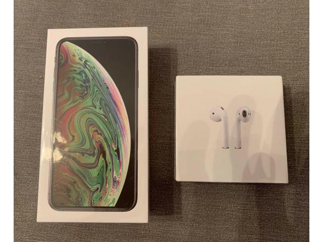 iPhone Xs Max, S10Plus , New Factory unlocked phones - free airpods