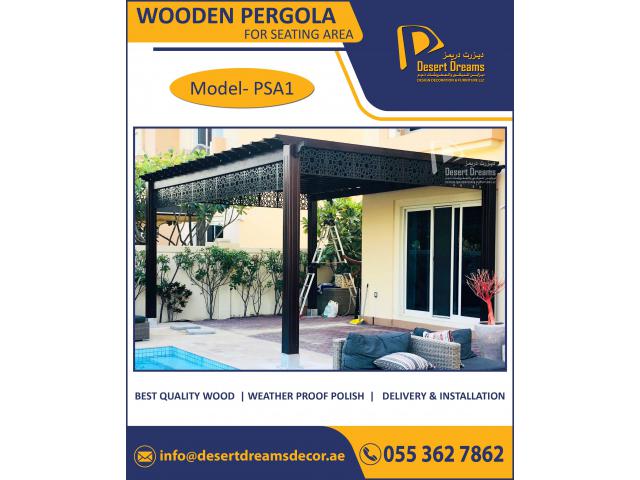 Garden Pergola Dubai | Outdoor Wooden Structure Uae | Wooden Pergola Contractor in UAE.