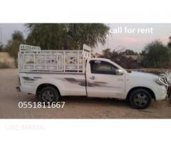 Pickup Truck For Rent in Dubai / 0551811667