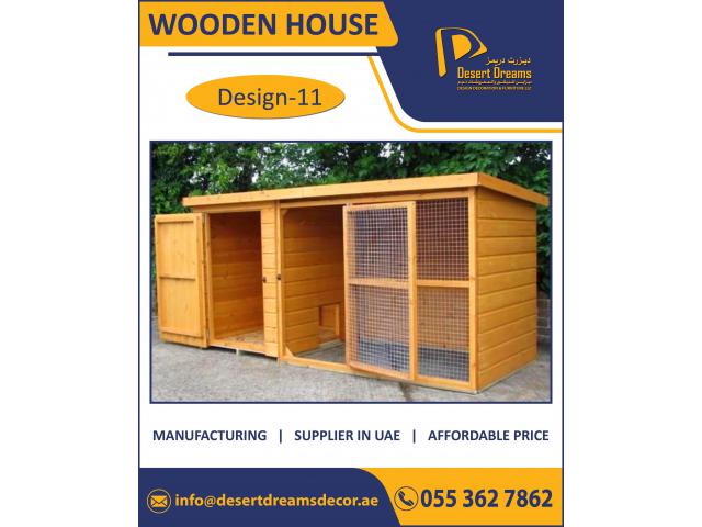 Wooden Dog House Supplier Dubai | Wooden Cat House Supplier | Wooden House Manufacturer Uae.