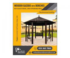 Hardwood Gazebo Uae |  Creative Wooden Gazebo | Gazebo Suppliers in Uae.