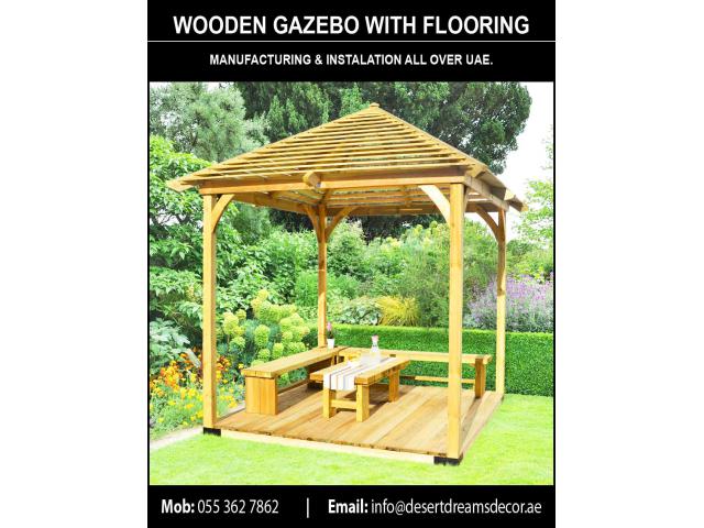 Hardwood Gazebo Uae |  Creative Wooden Gazebo | Gazebo Suppliers in Uae.