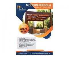 Wooden Pergola Dubai | Wooden Pergola Abu Dhabi | Wooden Pergola Al Ain and Ajman.