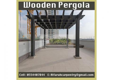 Barbecue Wooden Pergola | Pergola Suppliers | Pergola in Dubai