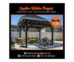 Wooden Pergola Landscaping Dubai | Pergola Manufacturer In Abu Dhabi