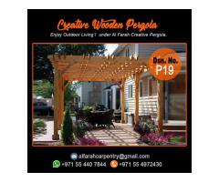 Wooden Pergola Landscaping Dubai | Pergola Manufacturer In Abu Dhabi