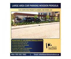 Car Parking Wooden Shades in Dubai | Car Parking Pergola Abu Dhabi | Car Parking Pergola in UAE.