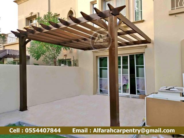 Pergola Abu Dhabi | Pergola Design AbU Dhabi | Wooden pergola Suppliers Abu Dhabi