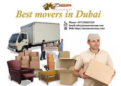 Move with professional movers in Dubai | Contact A to Z movers UAE 0556821424