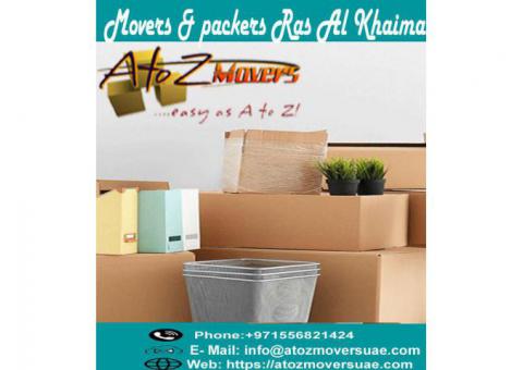Move with professional movers in Ras Al Khaima | Contact A to Z movers UAE 0556821424