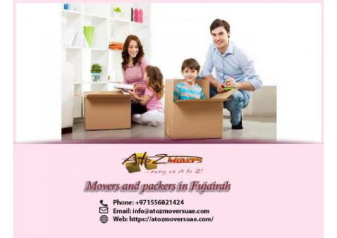 Move with professional movers in Fujairah | Contact A to Z movers UAE 0556821424