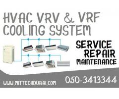 HVAC Chiller Ac , VRV VRF Cooling Unit System Service Repair in Dubai