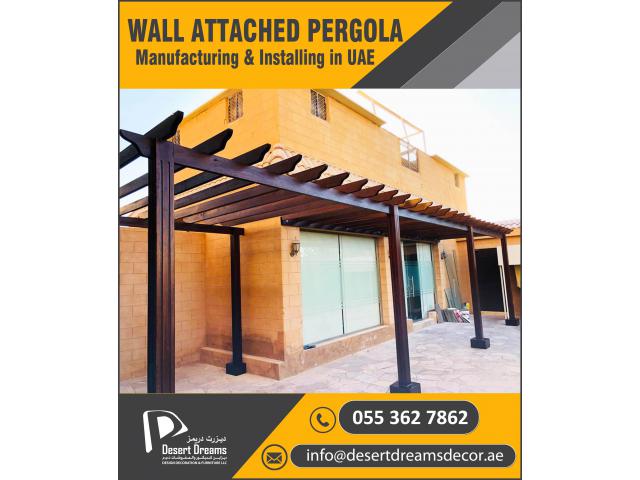 African Teak Wood Pergola Uae | Malaysia Wood Pergola | Sun Shades Covered Pergola in Uae.