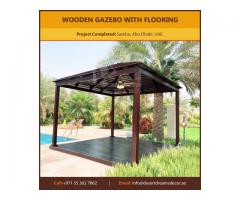 African Teak Wood Gazebo Dubai | Malaysia Wood Gazebo | Wooden Gazebo Contractor in UAE.