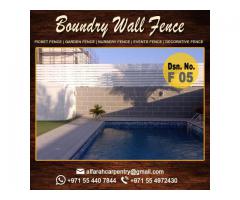 Composite Wooden Fence Dubai | Garden Fence Dubai | Picket Fence Dubai