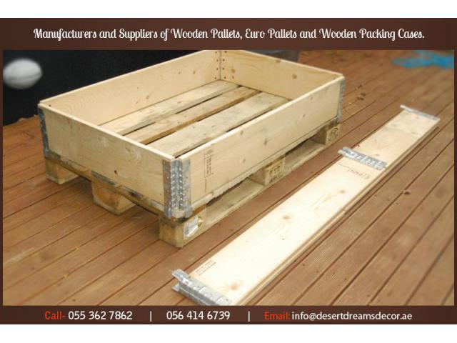Wooden Packing Cases Supplier in Uae | Wooden Pallets Uae | Euro Pallets Supplier in UAE.