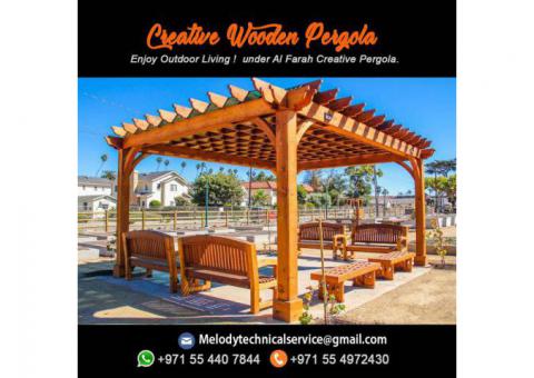 Abu Dhabi Pergola | Pergola Contractor | Wooden Pergola Suppliers