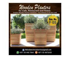 Garden Planters Dubai | Wooden Planters Manufacturer Dubai