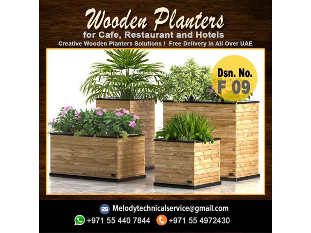 Garden Planters Dubai | Wooden Planters Manufacturer Dubai