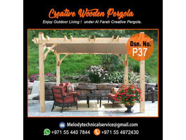 Wooden Pergola Manufacturer Dubai | Pergola Suppliers | Pergola Abu Dhabi