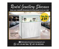 Rental Display Stand Dubai | Jewelry Showcases | Wooden Display Stand Dubai