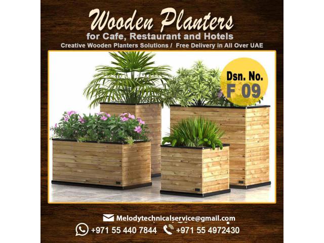 Garden Planters Suppliers | Wooden Planters Box Dubai , Abu Dhabi