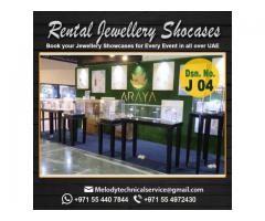 Dubai Jewelry Events Display Showcase | Display Stand For Rent Dubai