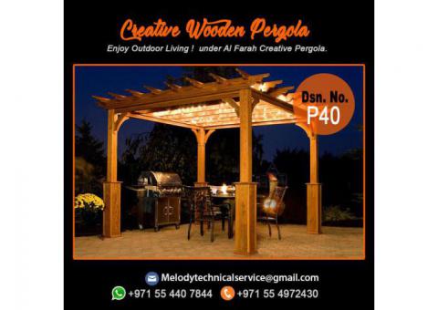 Supply And Build Wooden Pergola Dubai | Pergola Design | Pergola UAE