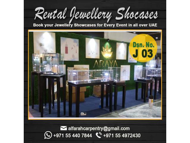 Jewelry Events Rental Showcase in Dubai | Display Stand Abu Dhabi