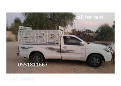 1 ton pickup for rent in dubai 0551811667