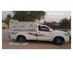1 ton pickup for rent in dubai 0551811667