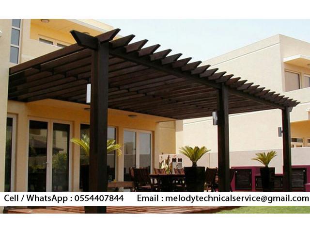 Pergola in Al Barsha | Garden Pergola in Dubai | Wooden Pergola Emirates Hills