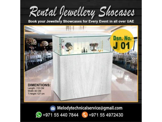 Product Display Stand Dubai | Jewelry Showcase For Rent in Dubai
