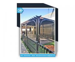 Seating Area Pergola Dubai | Wooden Pergola Arabian Ranches | Pergola in UAE