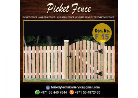 Picket Fence In Jumeirah | Garden Fence Meadows | Wooden Fence In Al Barsha