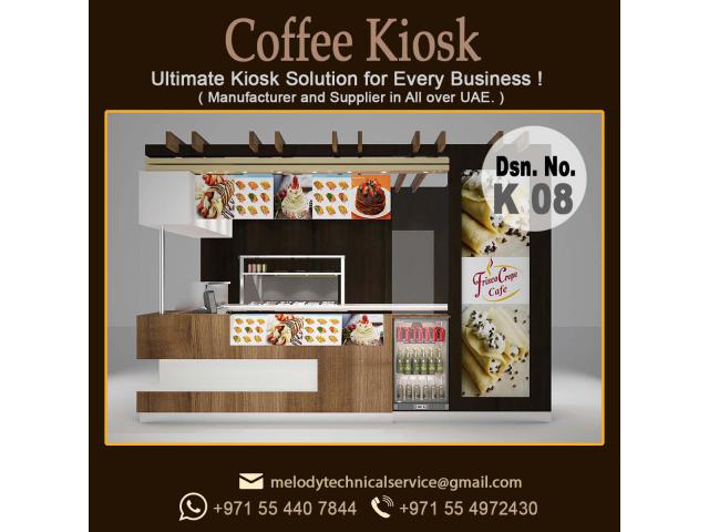 Wooden kiosk in Dubai Mall | kiosk Suppliers | Perfume Kiosk in UAE
