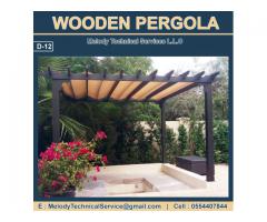 Garden Pergola In Emirates Hills | Wooden Pergola Jumeirah | Pergola Suppliers Dubai