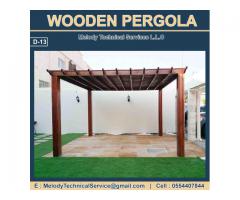 Garden Pergola In Emirates Hills | Wooden Pergola Jumeirah | Pergola Suppliers Dubai