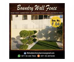 Picket Fence Abu Dhabi | Garden Fence Al MaryahIsland | Wooden Fence in UAE