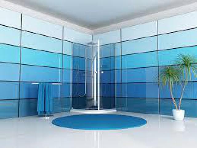 Shower Glass, ALUMINIUM, MIRROR, Glass PARTITION, CALL 050 2097517