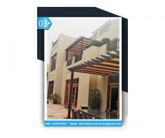 Pergola In Khalifa City | Wooden Pergola in Al Raha | Pergola Suppliers Abu Dhabi