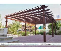 Pergola In Jumeirah Park | Pergola Suppliers Dubai | Wooden Pergola UAE