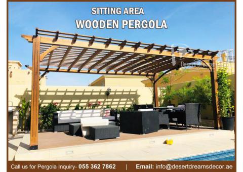 Wooden Pergola Companies in Dubai | Wooden Pergola Companies in Abu Dhabi | Pergolas Uae.
