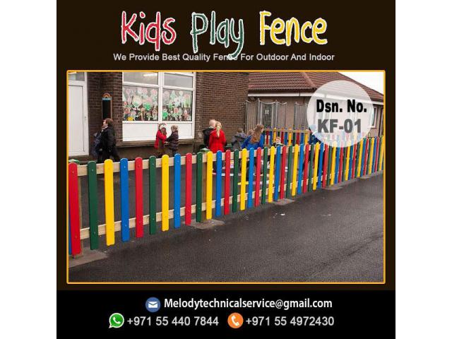 Kids Privacy Wooden Fence Dubai | Composite Fence Dubai, UAE