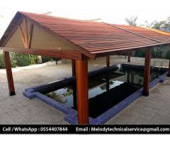 Wooden Roof Gazebo Abu Dhabi | Garden Gazebo | Gazebo Suppliers