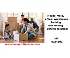 Budget City Movers and Packers in Dubai | 0556254802