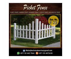 Composite Fence Dubai | Picket Fence Suppliers | Wooden Fence UAE