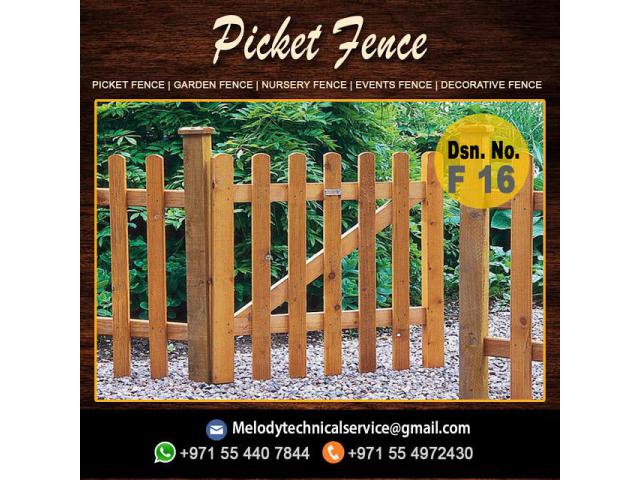 Garden Fence in Dubai | Wooden Fence| Kids Play Fence Dubai