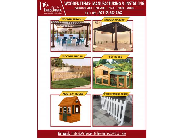 Wooden Joinery Works in Uae | Kids Play House | Wooden Furniture Manufacturing in Dubai.